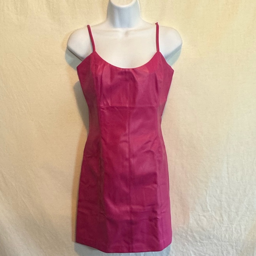 E-143 Steve Madden NWT Pink Sleeveless MIDI Summer Dress Size S
